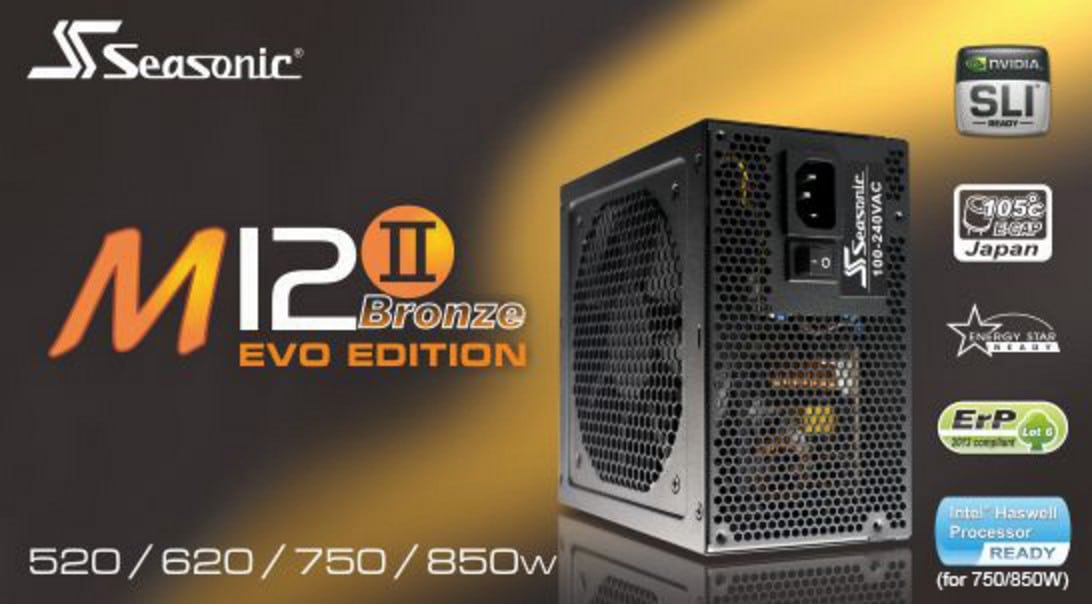 Seasonic M12II Bronze Evo Edition 850W Power Supply Review - eTeknix