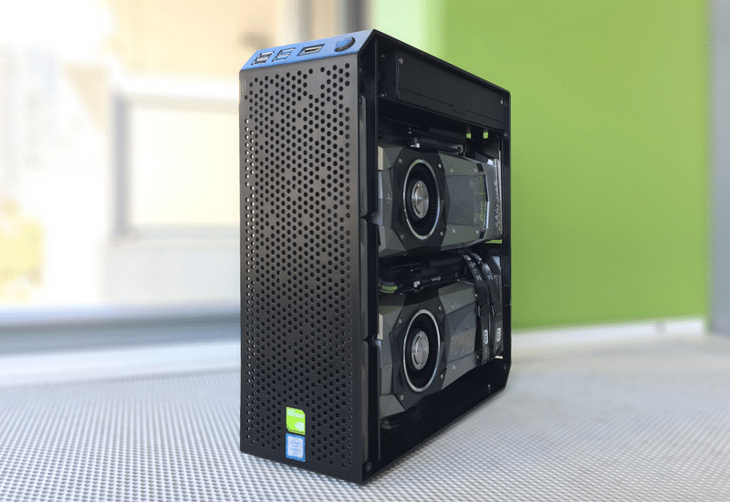 Custom Pc Squeezes Gtx 1080 Sli Into Xbox One Sized Case Eteknix