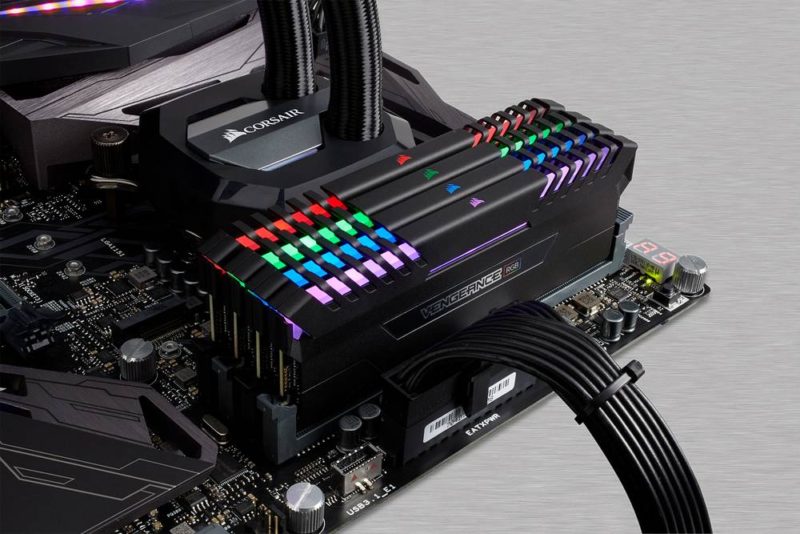 Corsair Launches Venceance RGB DDR4 Memory Kits DRAM
