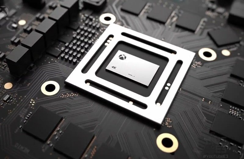 Xbox Exec Shows Off Project Scorpio CPU