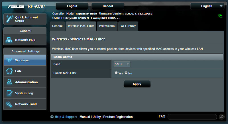 ASUS RP-AC87 Wireless AC2600 Dual-Band Repeater Review ...