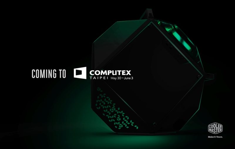 Cooler Master Teases Three New Products to be Unveiled at Computex