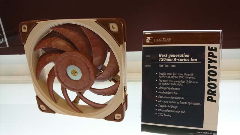 Noctua Next-Generation A-Series Fans Demonstrated at Computex 2017