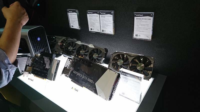 Latest Zotac Nvidia GPUs at Computex 2017