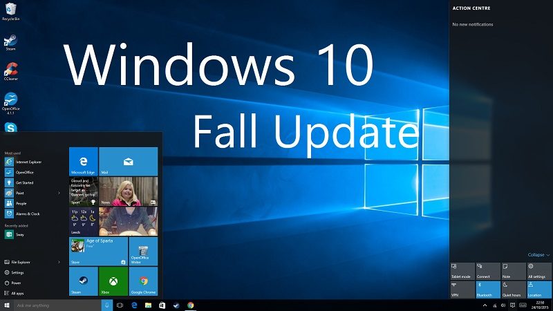 windows fall update