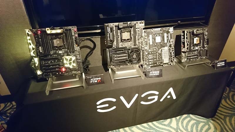 EVGA X299 Motherboards at Computex 2017
