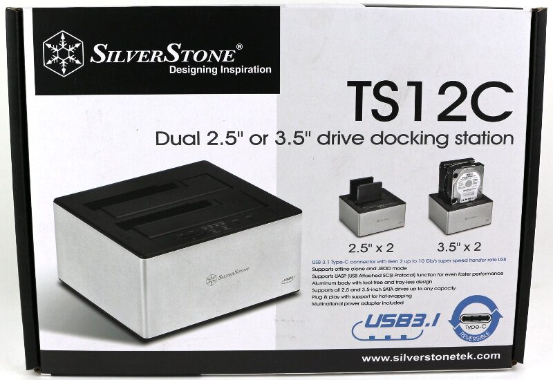 SilverStone TS12C Photo box front