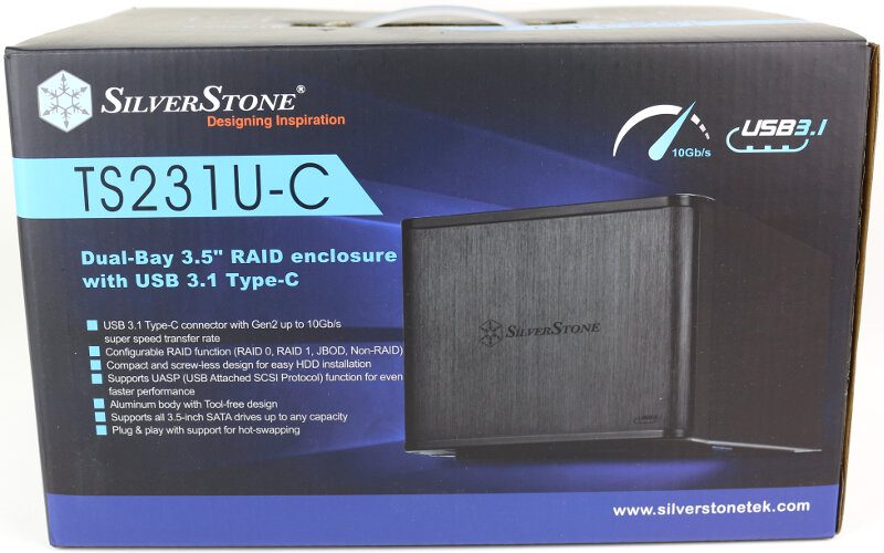 SilverStone TS231U-C Photo box front