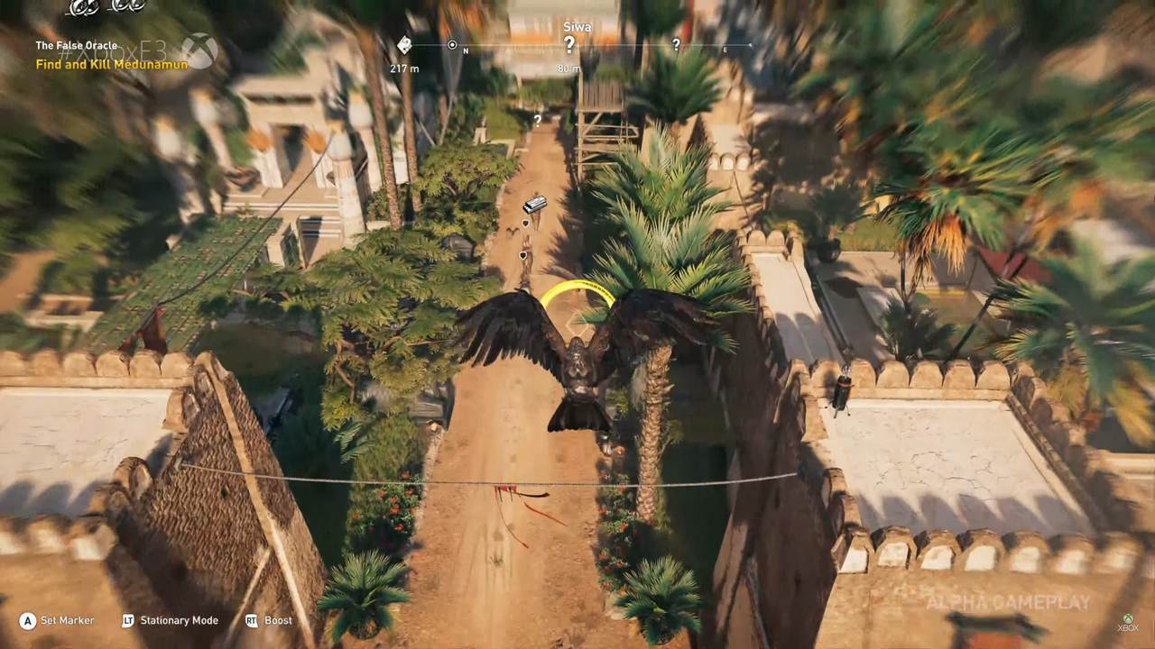 Assassin's Creed Origins Alpha Gameplay Shown at Xbox E3 Event