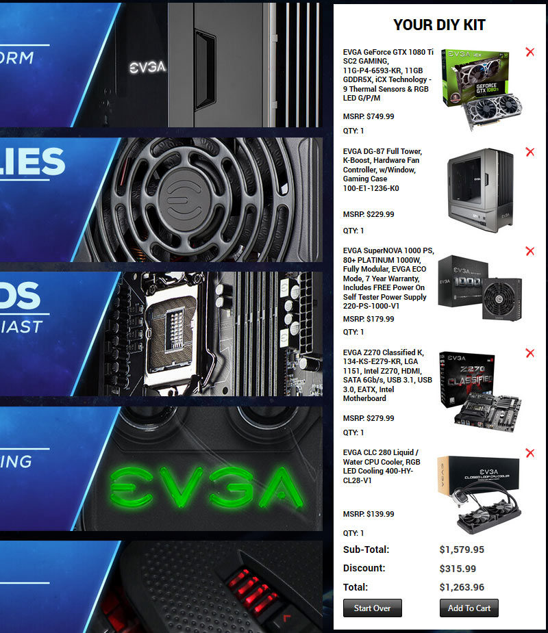 EVGA Launches DIY Configurator System Builder Guide