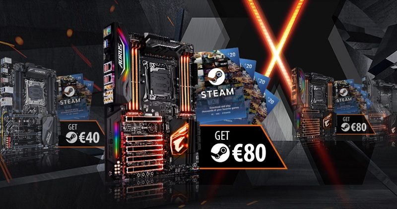Gigabyte Giving Away Steam Vouchers and Swag with X299 Motherboard Purchase