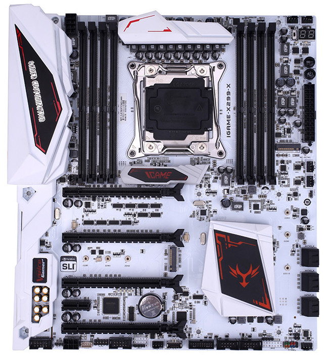 Colorful Reveal iGame X299 Vulcan X Motherboards
