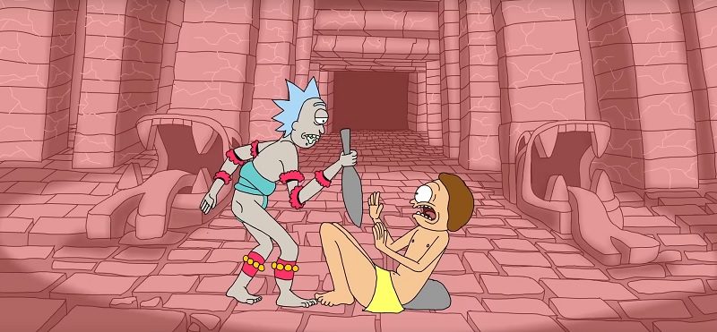 Rick and Morty Exquisite Corpse