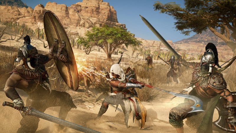 Watch 20-Minutes of Assassin’s Creed: Origins Xbox One X Gameplay in 4K ubisoft