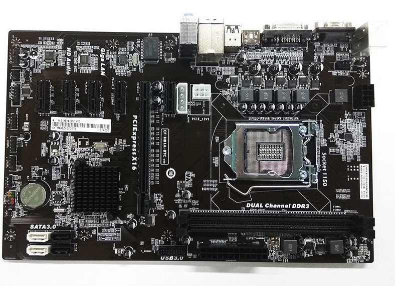 Colorful Launches H81A-BTC V20 Cryptocurrency Mining Motherboard