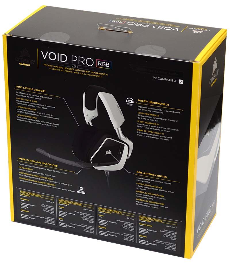 Corsair Void Pro RGB Gaming Headset Review