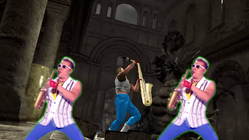 Eurovision's Epic Sax Guy Now Playable in Dark Souls