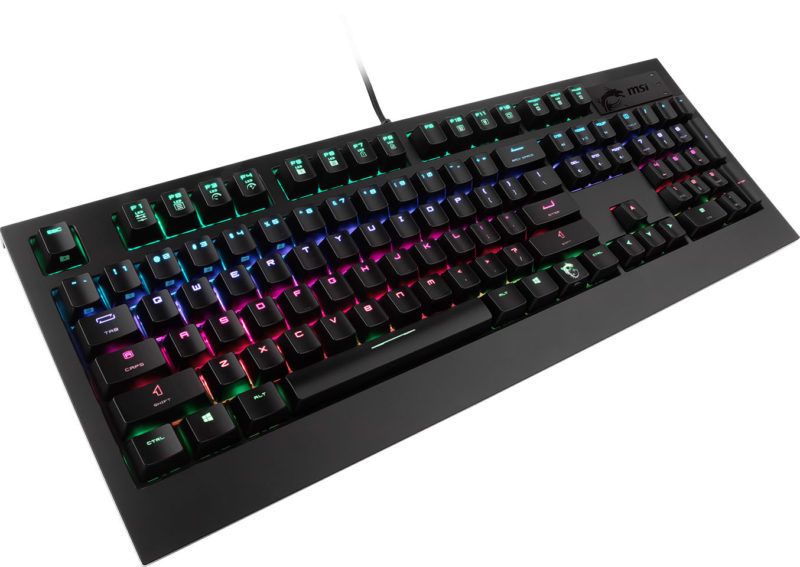MSI GK-701 RGB Mechanical Keyboard Announced
