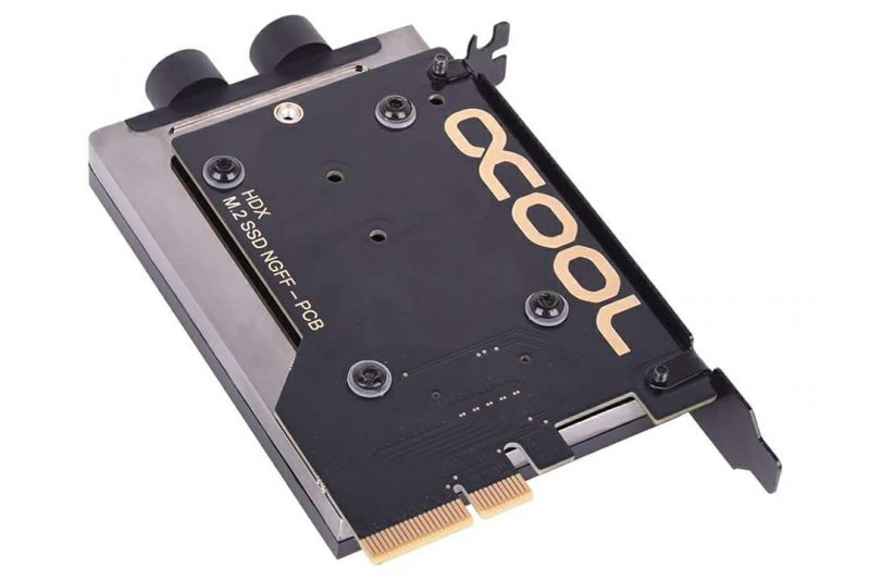 Alphacool Introduces Eisblock HDX Series M.2 SSD Coolers