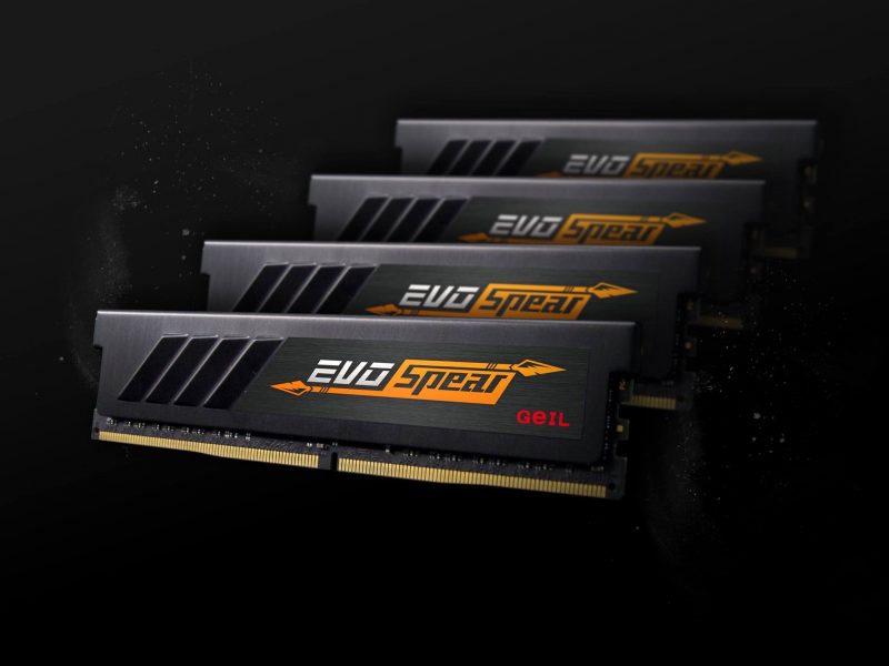 GEIL Announces EVO Spear DDR4 Memory Kits