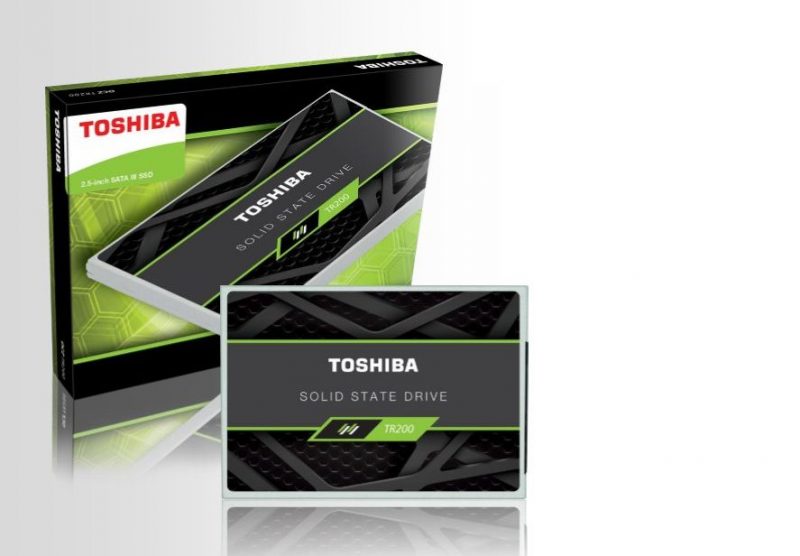 Toshiba Unveils 3D NAND TR200 SSDs