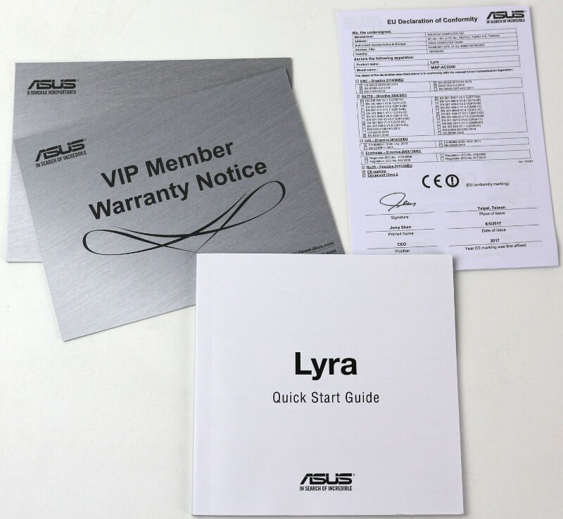 ASUS Lyra Photo box notes