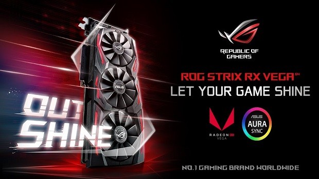 ROG Strix RX Vega 64 OC Edition Takes Up 2.5 slots