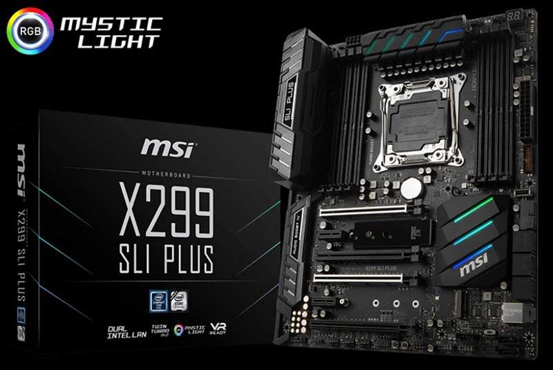 MSI X299 SLI Plus Intel X-Series Motherboard Review