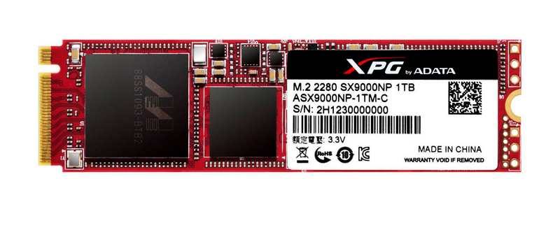 ADATA XPG SX9000 M.2 Officially Released