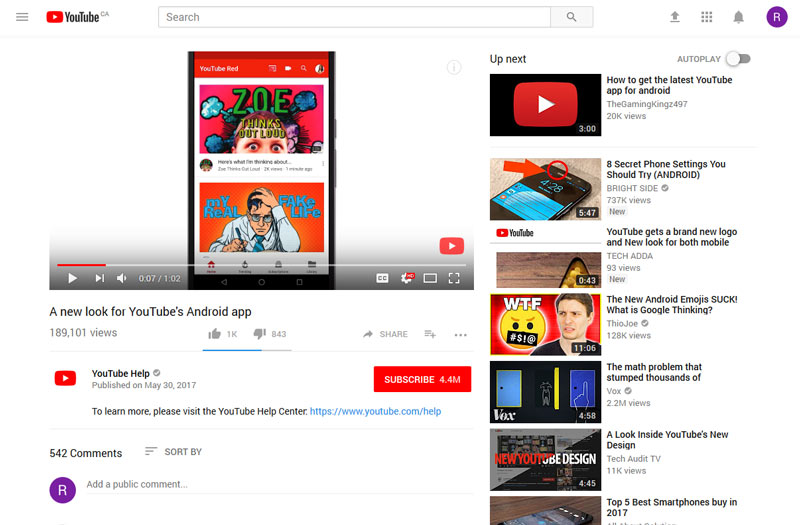 YouTube Revamps Layout to a More Functional Design - eTeknix