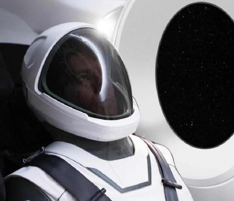Elon Musk Gives a Glimpse of New SpaceX Space Suit