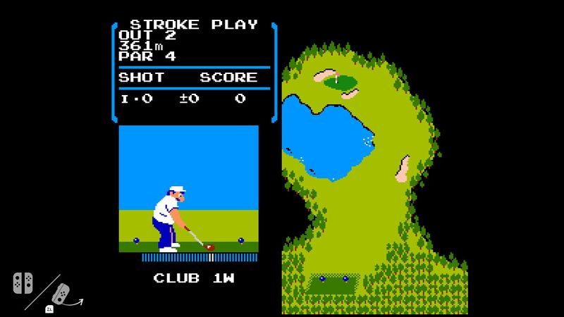 There is a Hidden NES Golf Game on Every Nintendo Switch