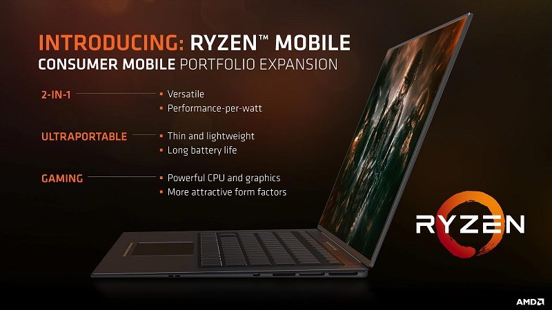 AMD Raven Ridge Ryzen Zen Vega