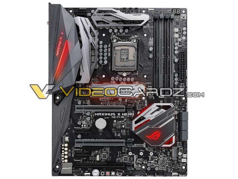 Photos of ASUS Z370 Motherboard Line Leaked