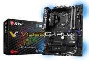 MSI Z370 Krait Gaming Motherboard Pictured