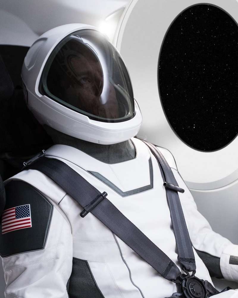 Elon Musk Reveals New SpaceX Spacesuit Design