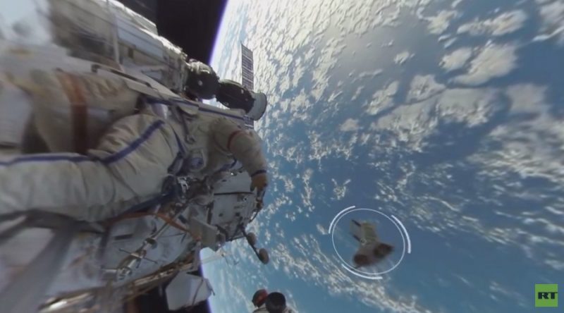 Check Out the World’s First 360-Degree Spacewalk Video