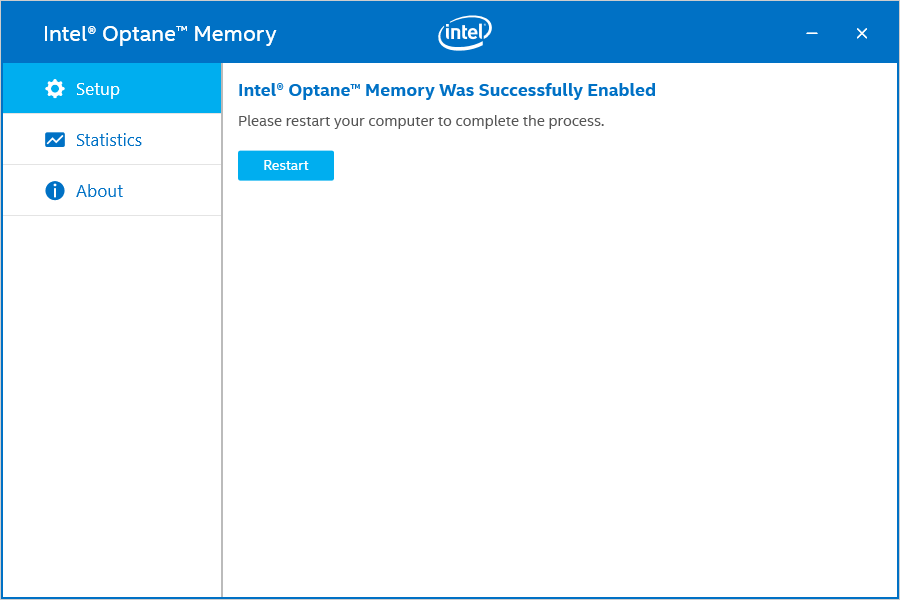 Intel Optane 32GB SS Install 10