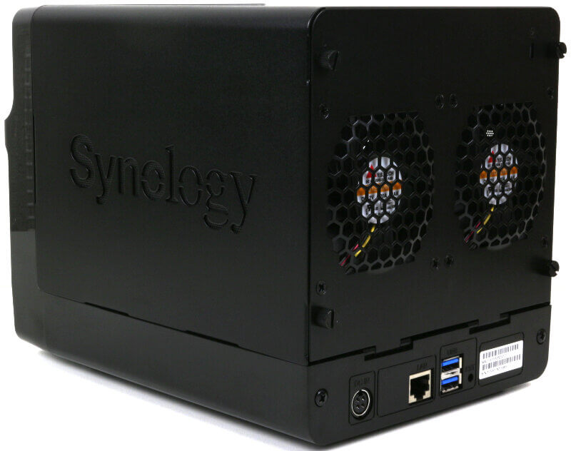 Synology DS418j Photo view rear angle left