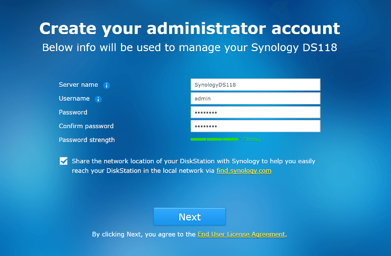 Synology NAS SS Init 4