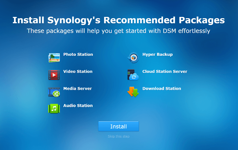 Synology NAS SS Init 8