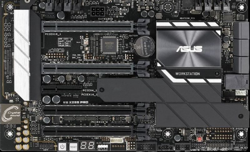 ASUS Introduces WS X299 Pro Workstation Motherboard