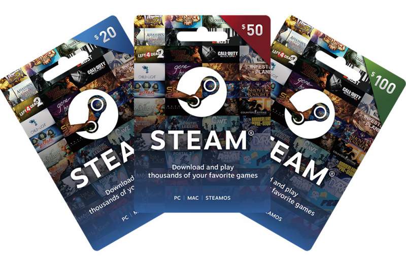 Gift Card Steam - Envio Digital