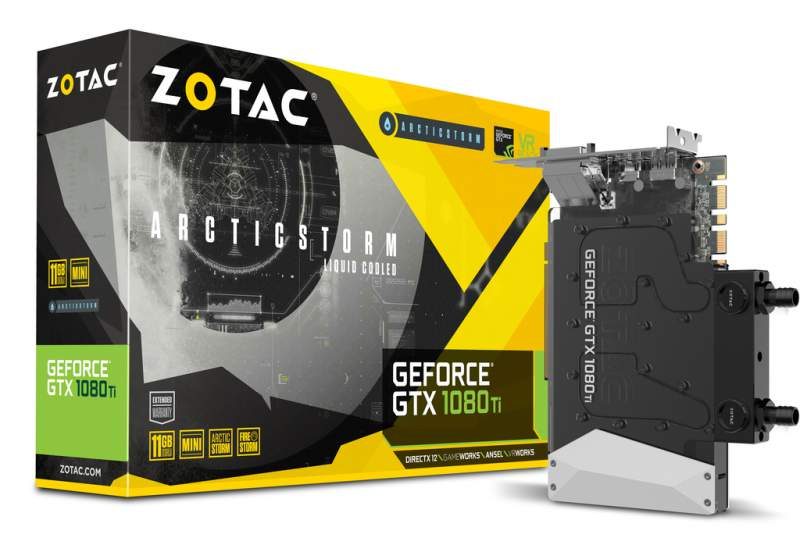 ZOTAC Announces GTX 1080 Ti Arctic Storm Mini