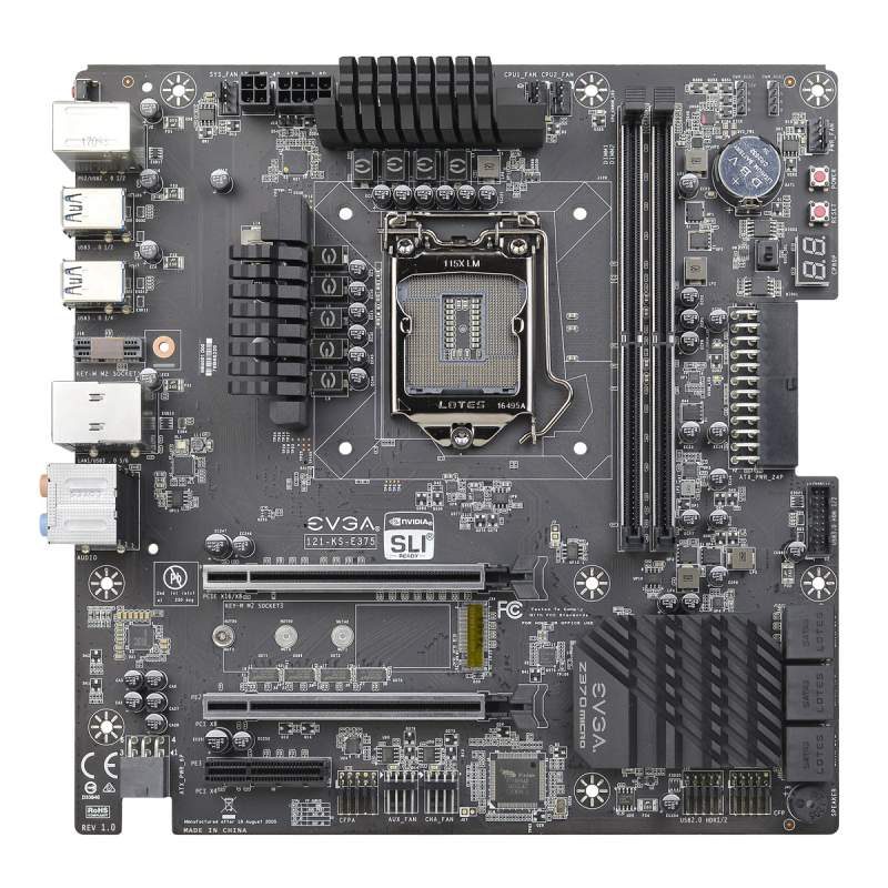 EVGA Z370 Micro Motherboard Now Available