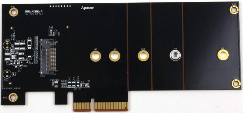 Apacer PT920 240GB Photo details PCB without SSD