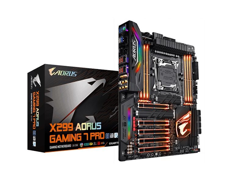 Gigabyte Unveils X299 Aorus Gaming 7 Pro Motherboard