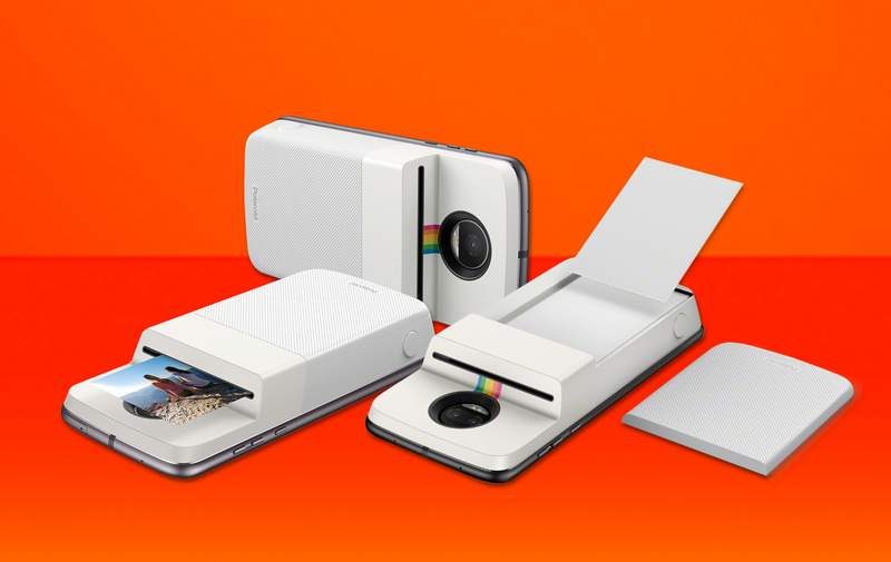 Moto Z Mod Lets Users Print 2x3-inch Polaroid Photos Instantly