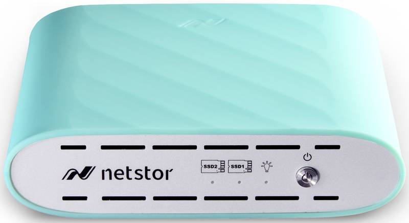 Netstor NA611TB3 NVMe Enclosure Front View