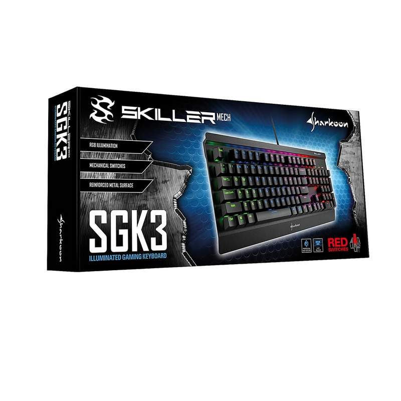 Sharkoon Introduces SKILLER MECH SGK3 Keyboard